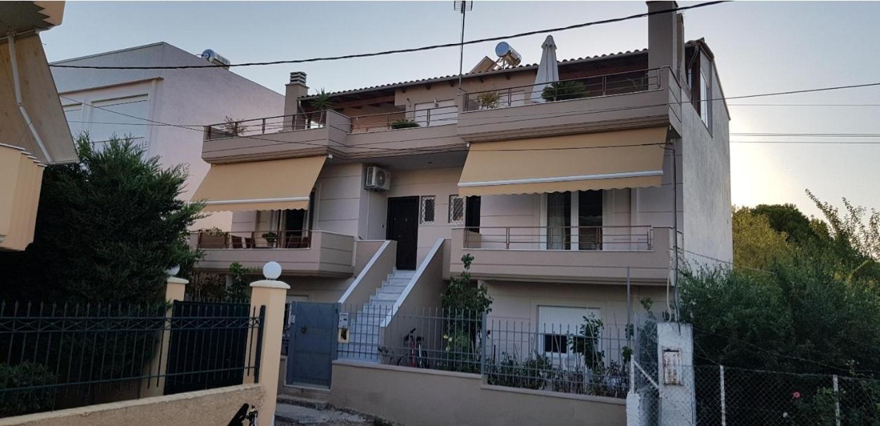 Double Bedroom On A Villa Loútsa Exterior foto